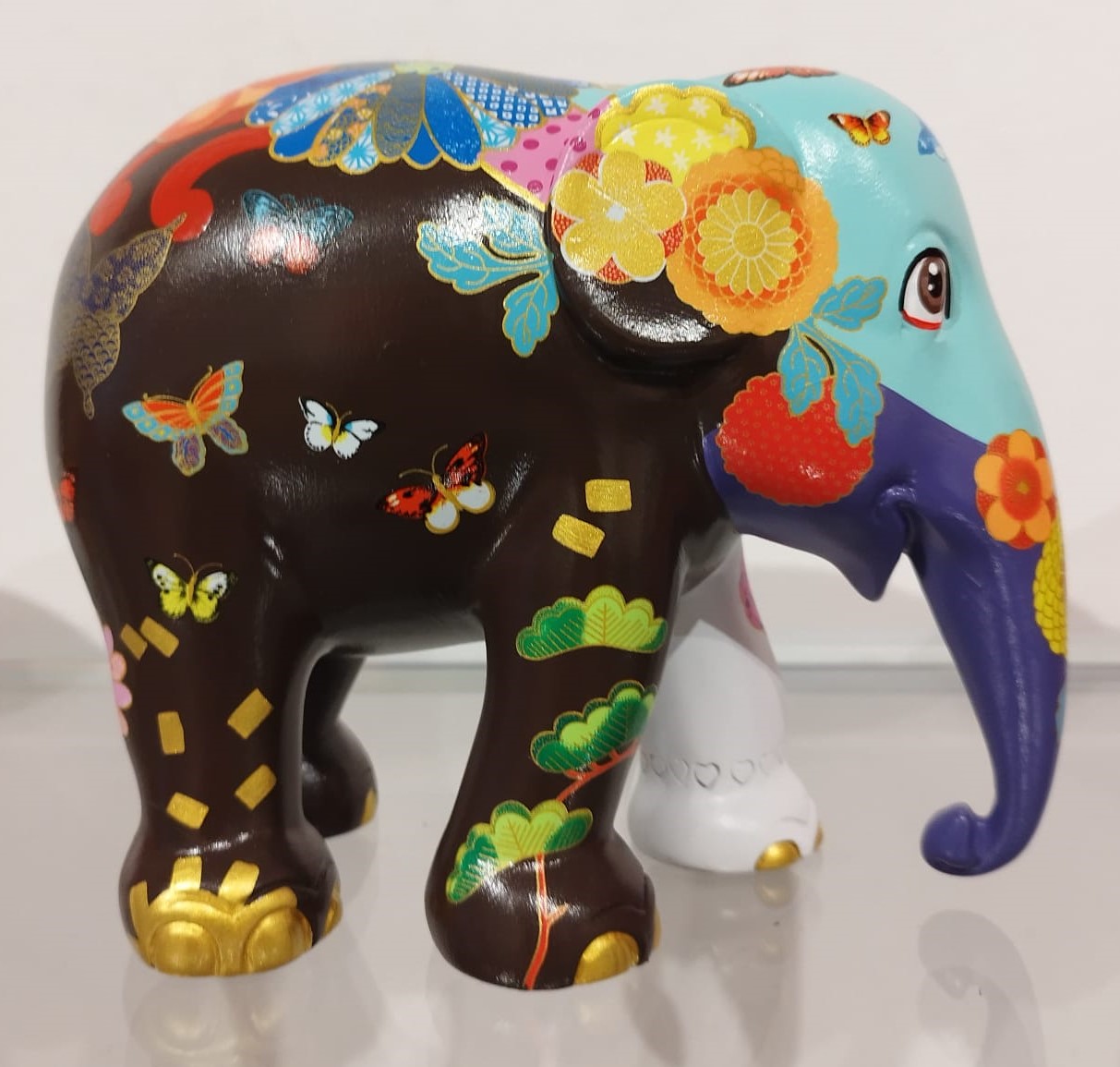 Elephant Parade – Kiku – RICKY GERVAIS – Tobian Art Gallery